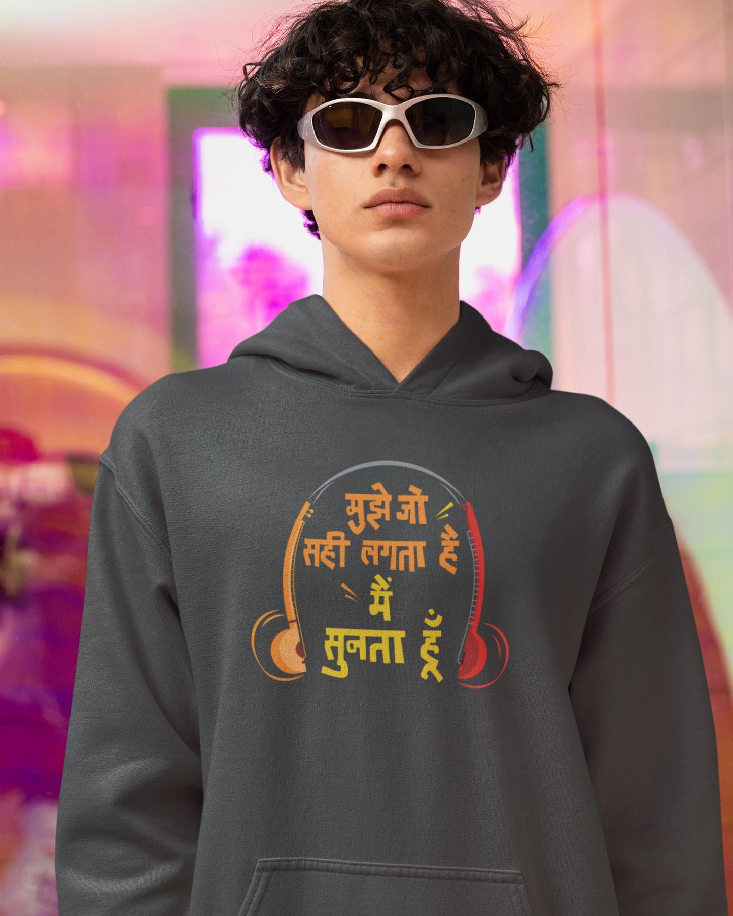 Mujhe Jo Sahi Lagta Hai, Mai Sunta Hoon | Men's Hoodie