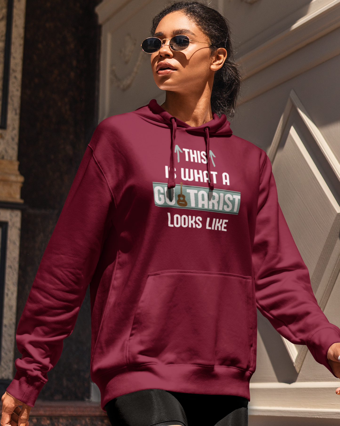 This is what a Guitarist looks like | Men's Hoodie