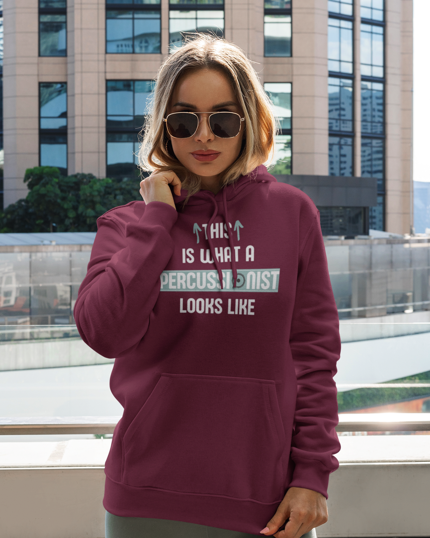 This is what a Percussionist looks like | Men's Hoodie