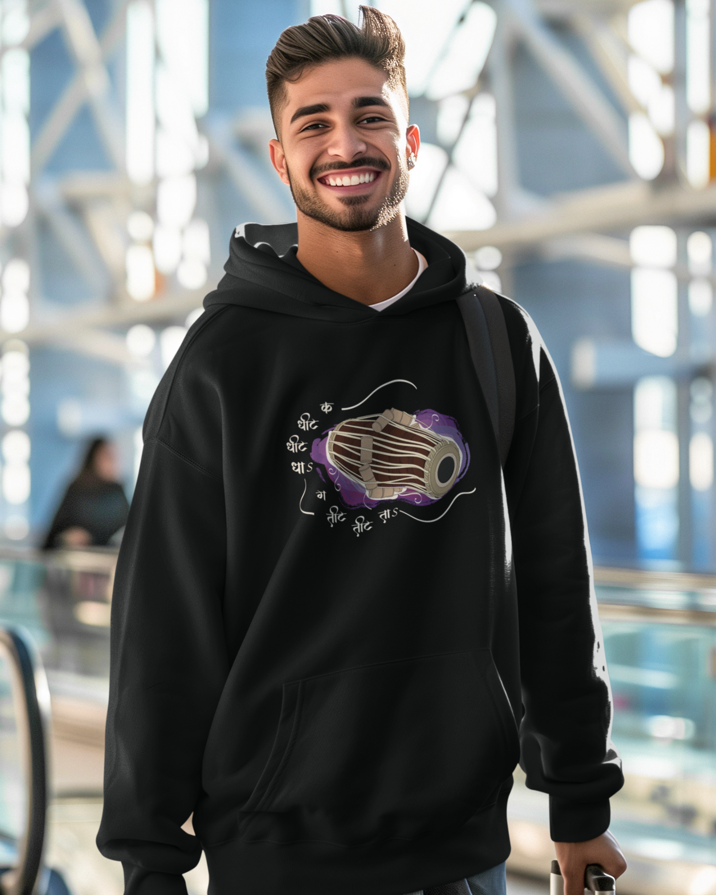 Pakhawaj, rhythm of divine | Men's Hoodie