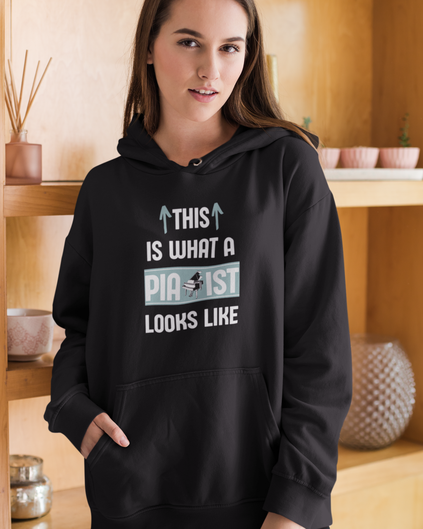 This is what a Pianist looks like | Men's Hoodie
