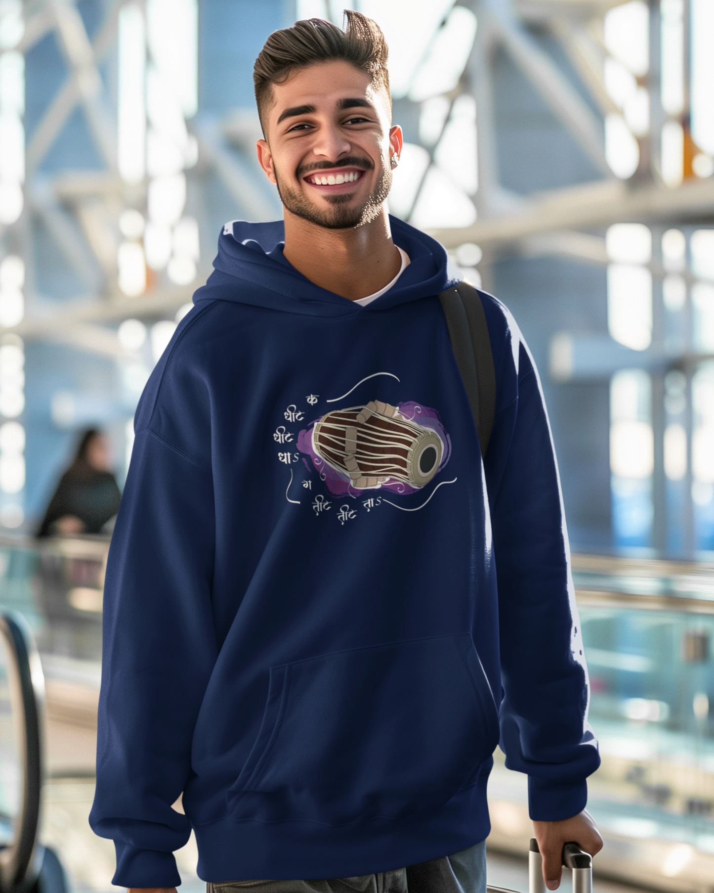 Pakhawaj, rhythm of divine | Men's Hoodie
