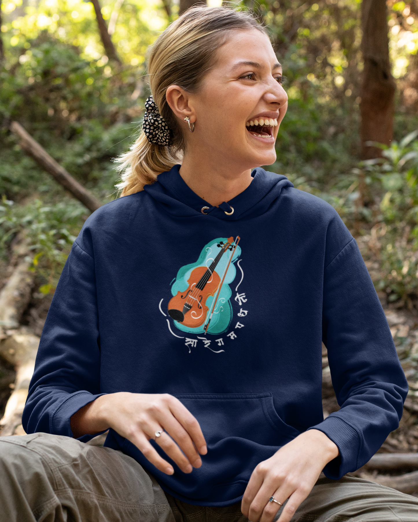 Violin, the musical storyteller | Men's Hoodie