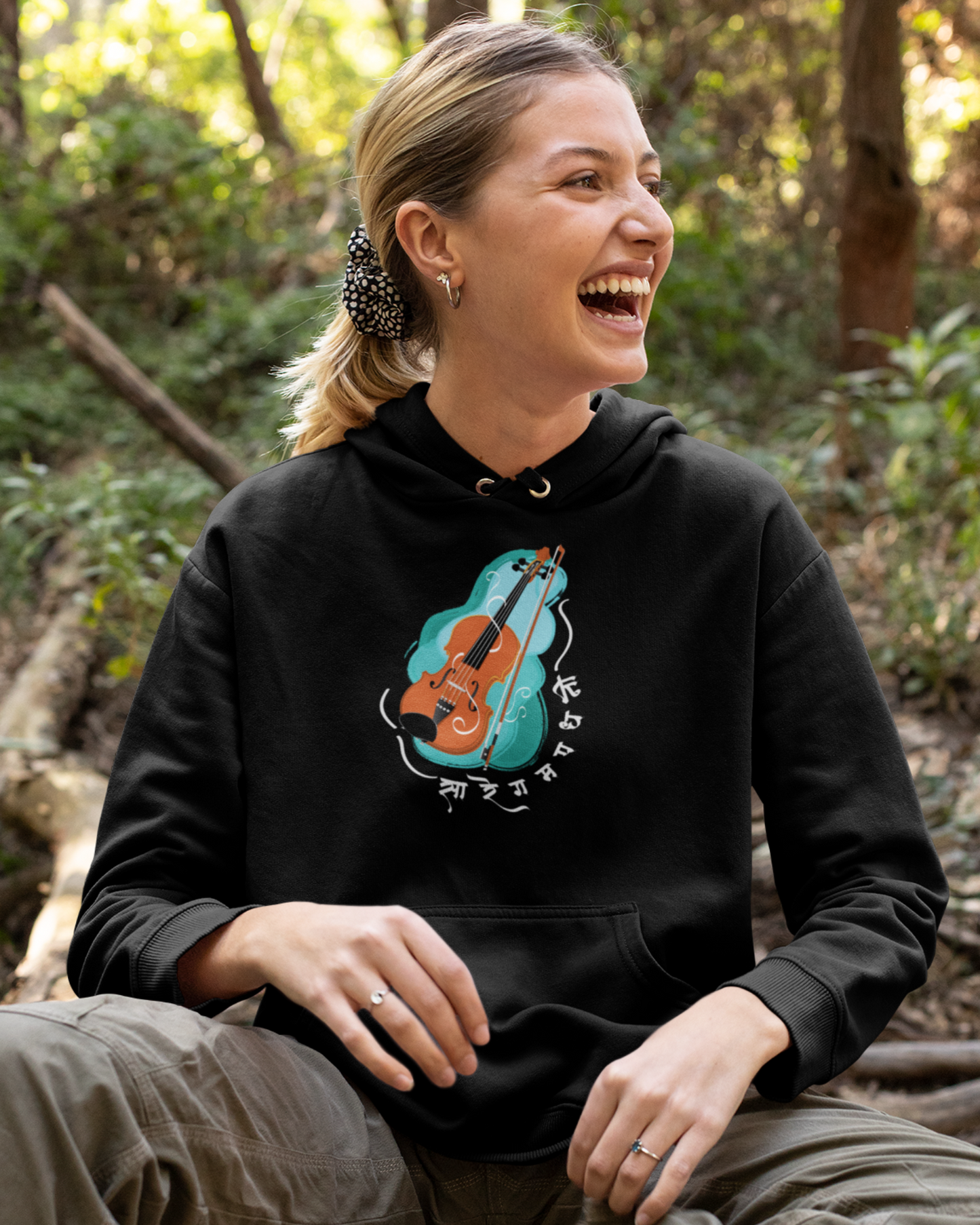 Violin, the musical storyteller | Men's Hoodie