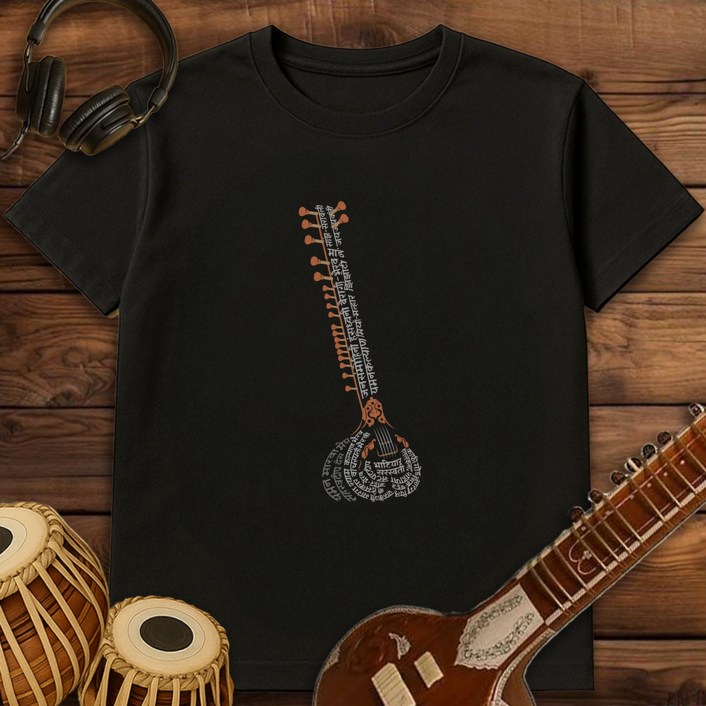 Raagdari ~ Sitar | Unisex T-shirt