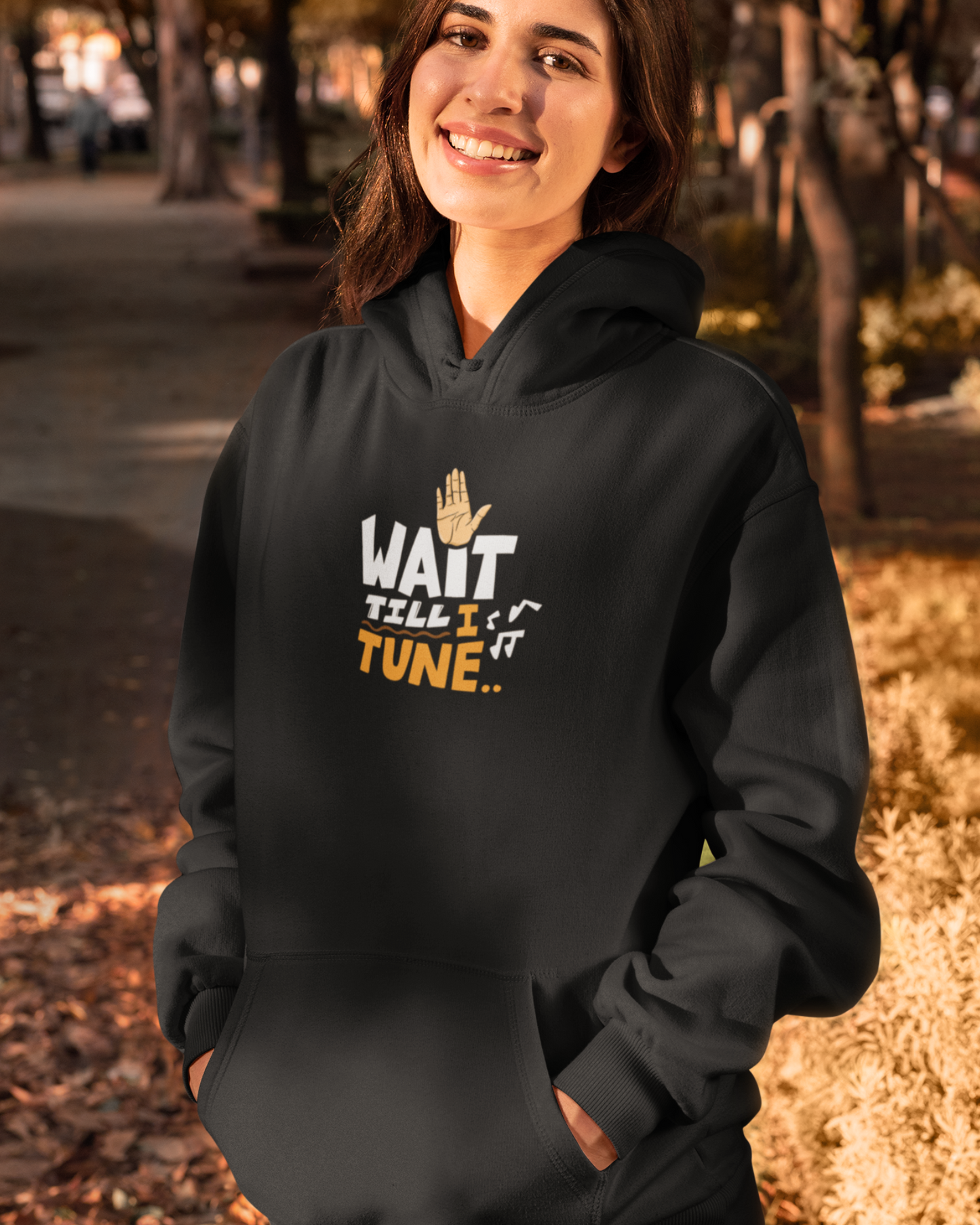 Wait till I tune.. | Men's Hoodie
