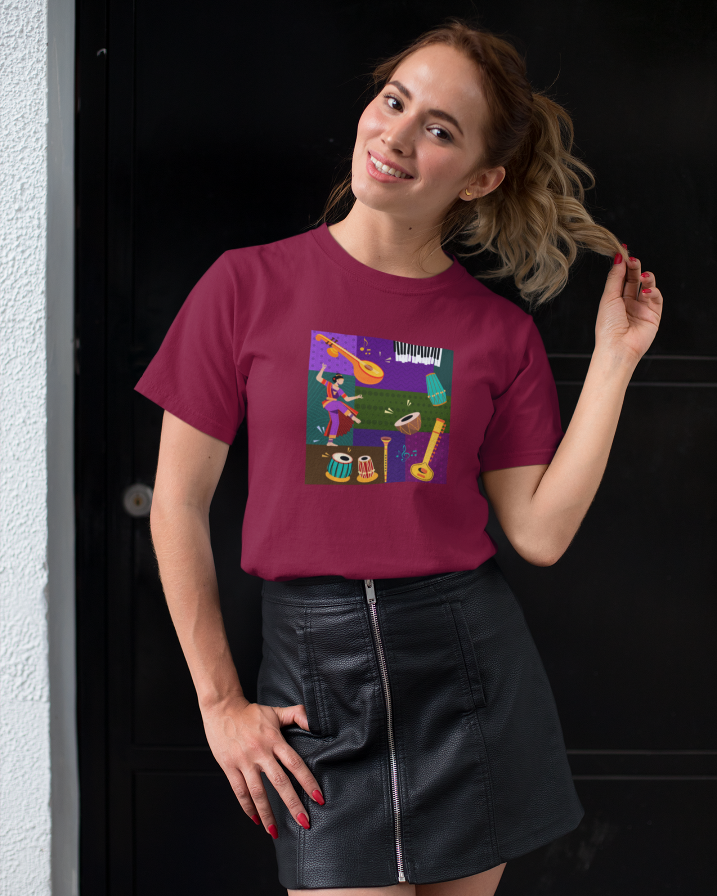 Indian Music Collage | Unisex T-shirt
