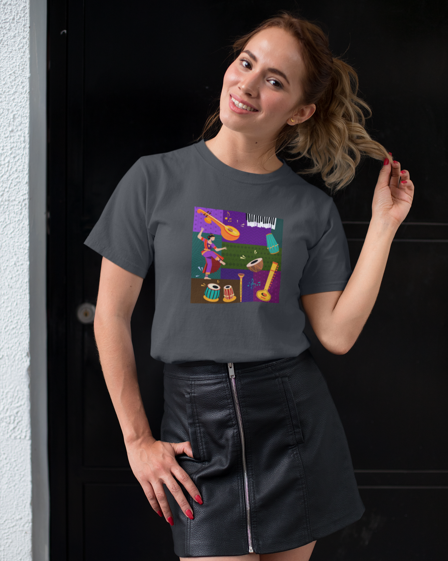 Indian Music Collage | Unisex T-shirt