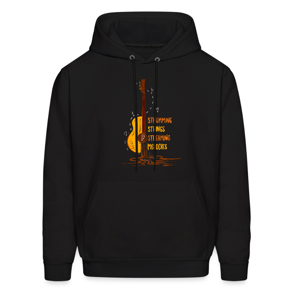 Streaming Melodies | Men's Hoodie - black