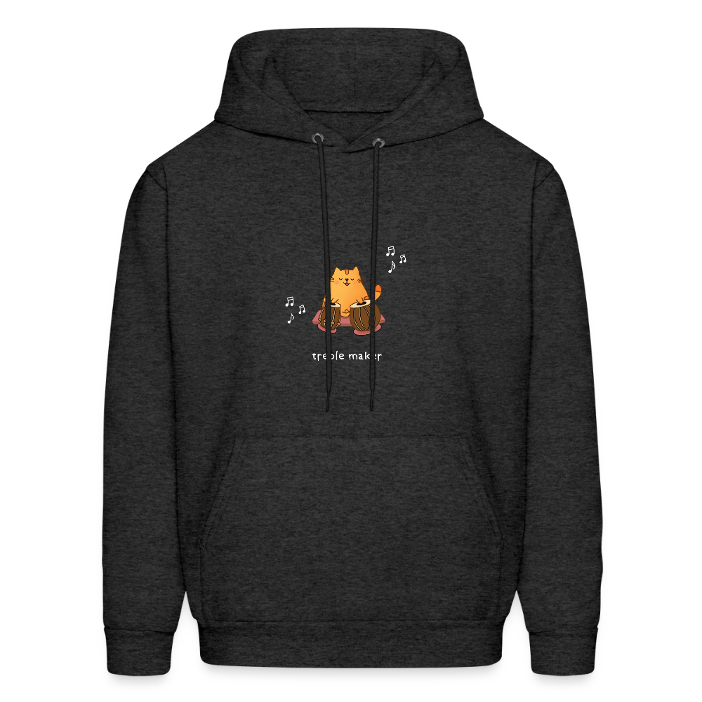 SWARU and the TABLA | Men's Hoodie - charcoal grey
