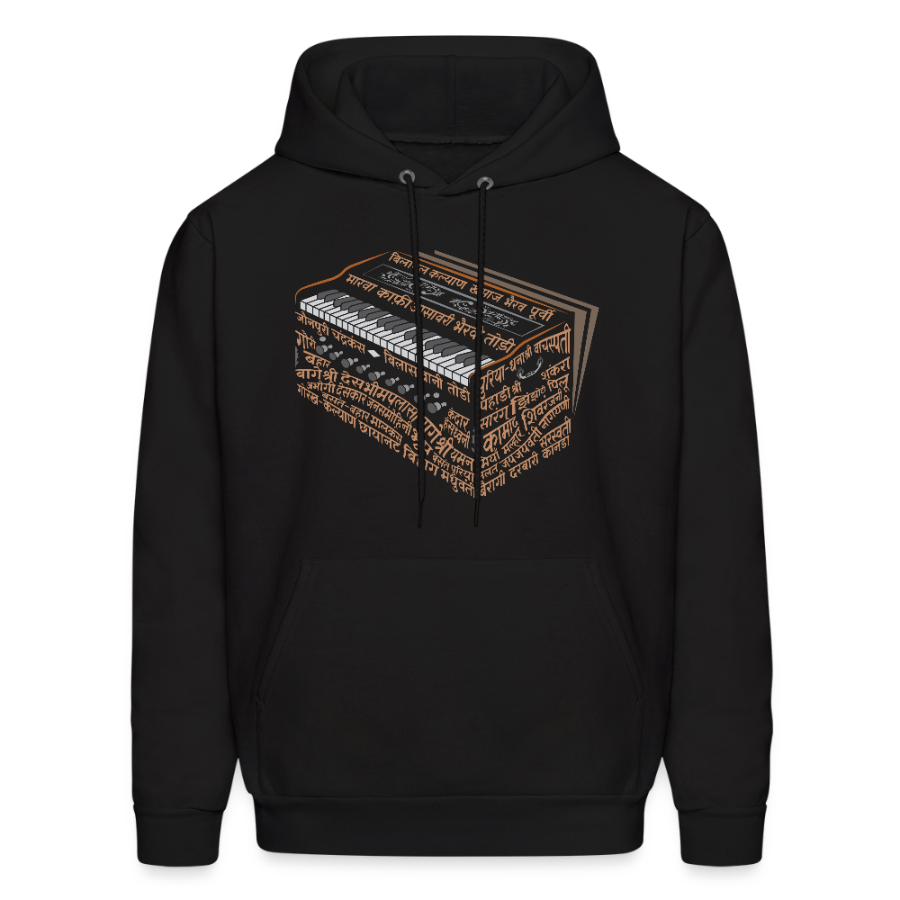 Raagdari ~ Harmonium | Men's Hoodie - black