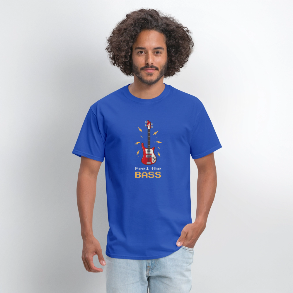 Feel the Bass! | Unisex Classic T-Shirt - royal blue