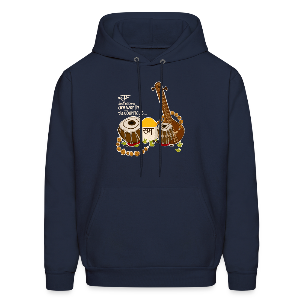 SAM, the ultimate destination! | Men's Hoodie - navy