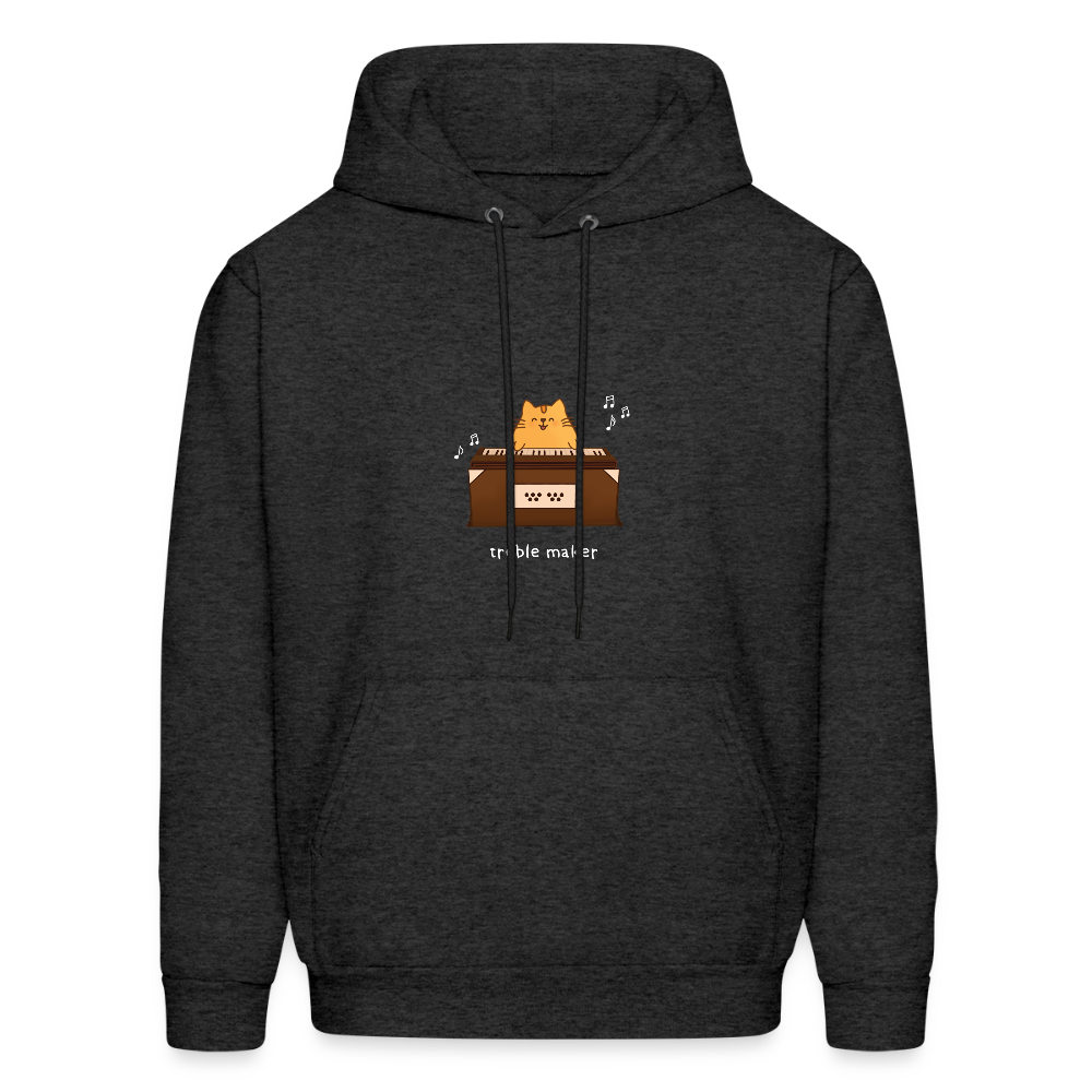 SWARU and the HARMONIUM | Men's Hoodie - charcoal grey