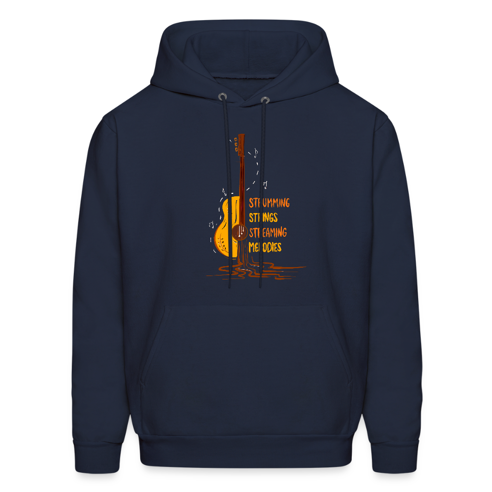 Streaming Melodies | Men's Hoodie - navy