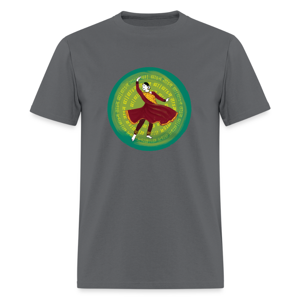 Dhan Taan Dha ~ Kathak | Unisex Classic T-Shirt - charcoal
