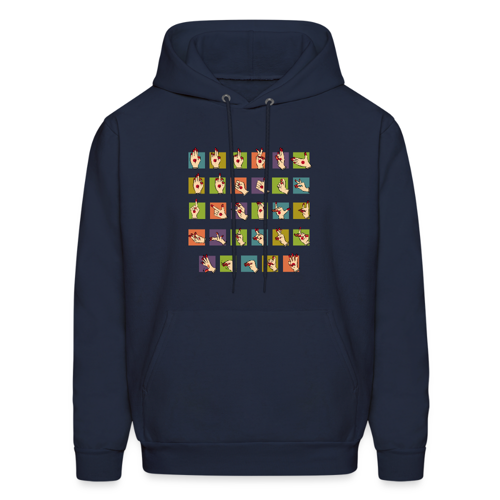 Hasta Harmony | Men's Hoodie - navy