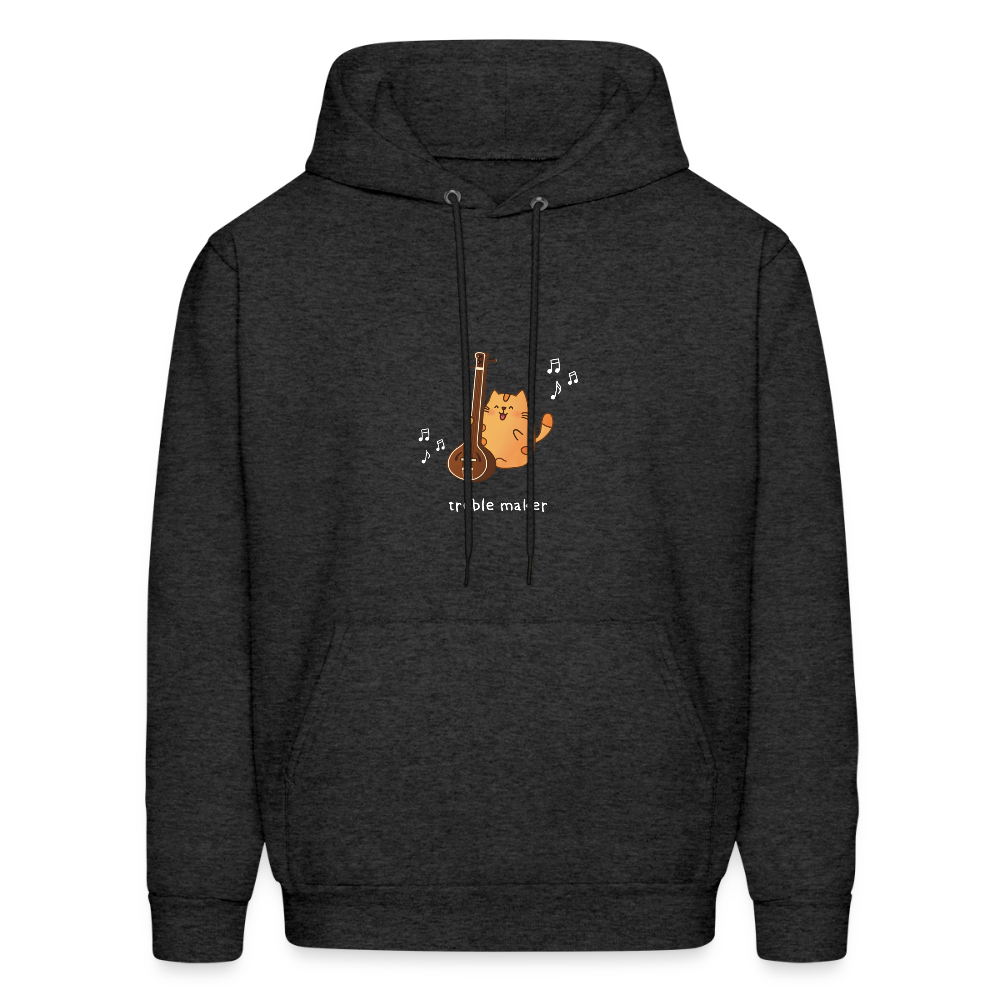 SWARU and the TANPURA | Men's Hoodie - charcoal grey