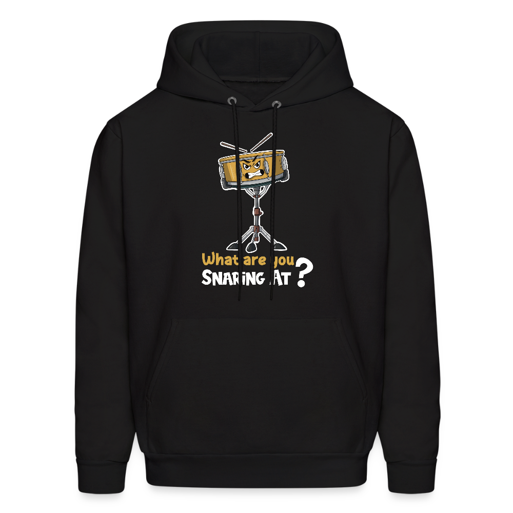 What are you SNARING at? | Men's Hoodie - black