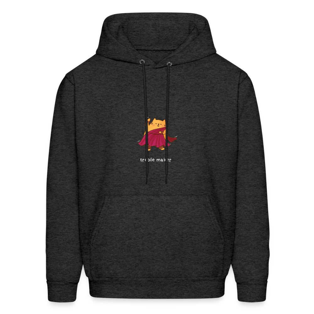 SWARU the DANCER | Men's Hoodie - charcoal grey