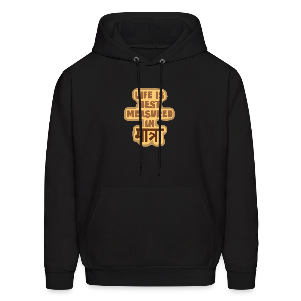 Life measured in MATRA | Men's Hoodie - black