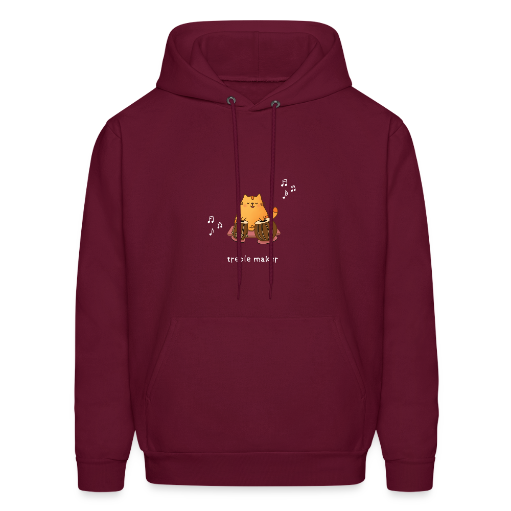 SWARU and the TABLA | Men's Hoodie - burgundy