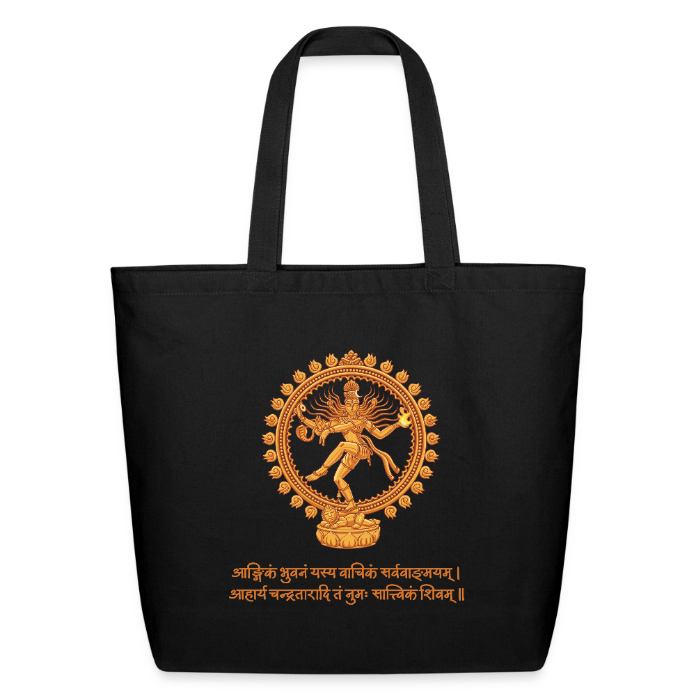 Natraj | Eco-Friendly Cotton Tote - black