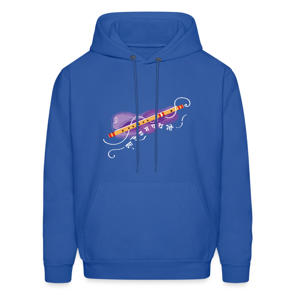 Bansuri, the magic of breath | Men's Hoodie - royal blue