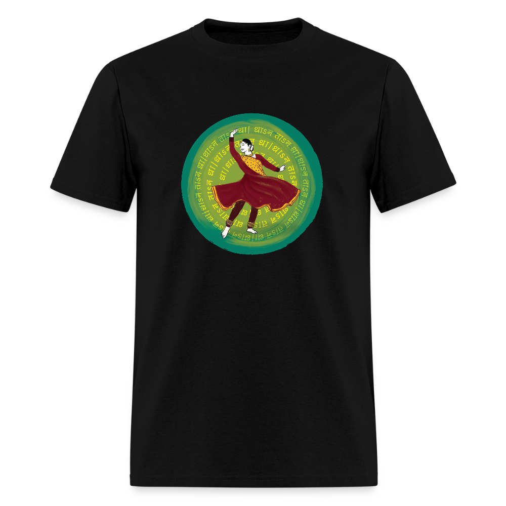 Dhan Taan Dha ~ Kathak | Unisex Classic T-Shirt - black