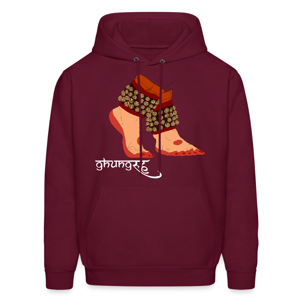 GhungRUUH | Men's Hoodie - burgundy