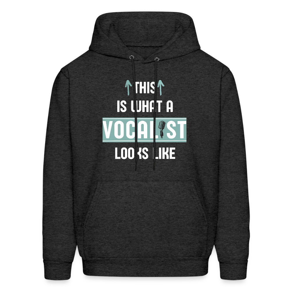 This is what a Vocalist looks like | Men's Hoodie - charcoal grey