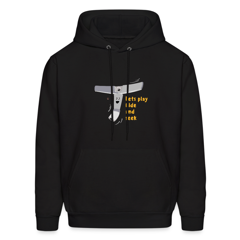 Hide and Seek | Men's Hoodie - black