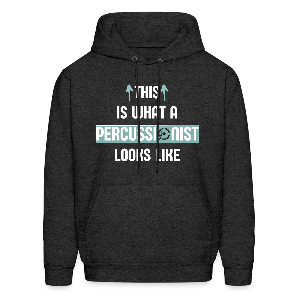 This is what a Percussionist looks like | Men's Hoodie - charcoal grey