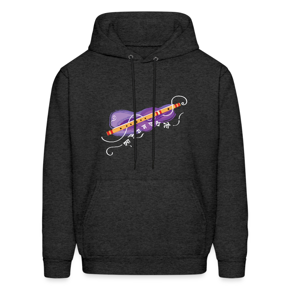 Bansuri, the magic of breath | Men's Hoodie - charcoal grey