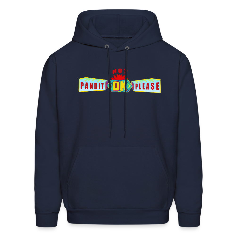 Pandit NOT OK please | Men's Hoodie - navy