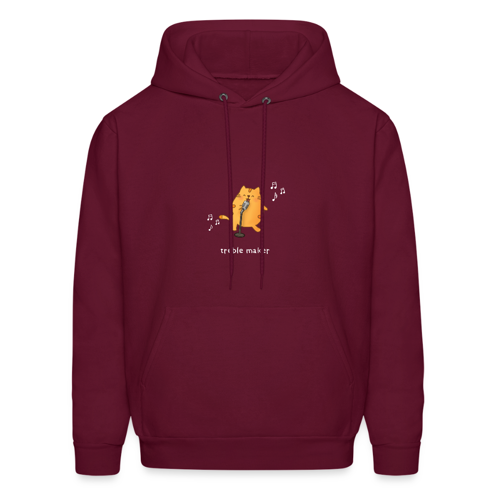 SWARU the SINGER | Men's Hoodie - burgundy