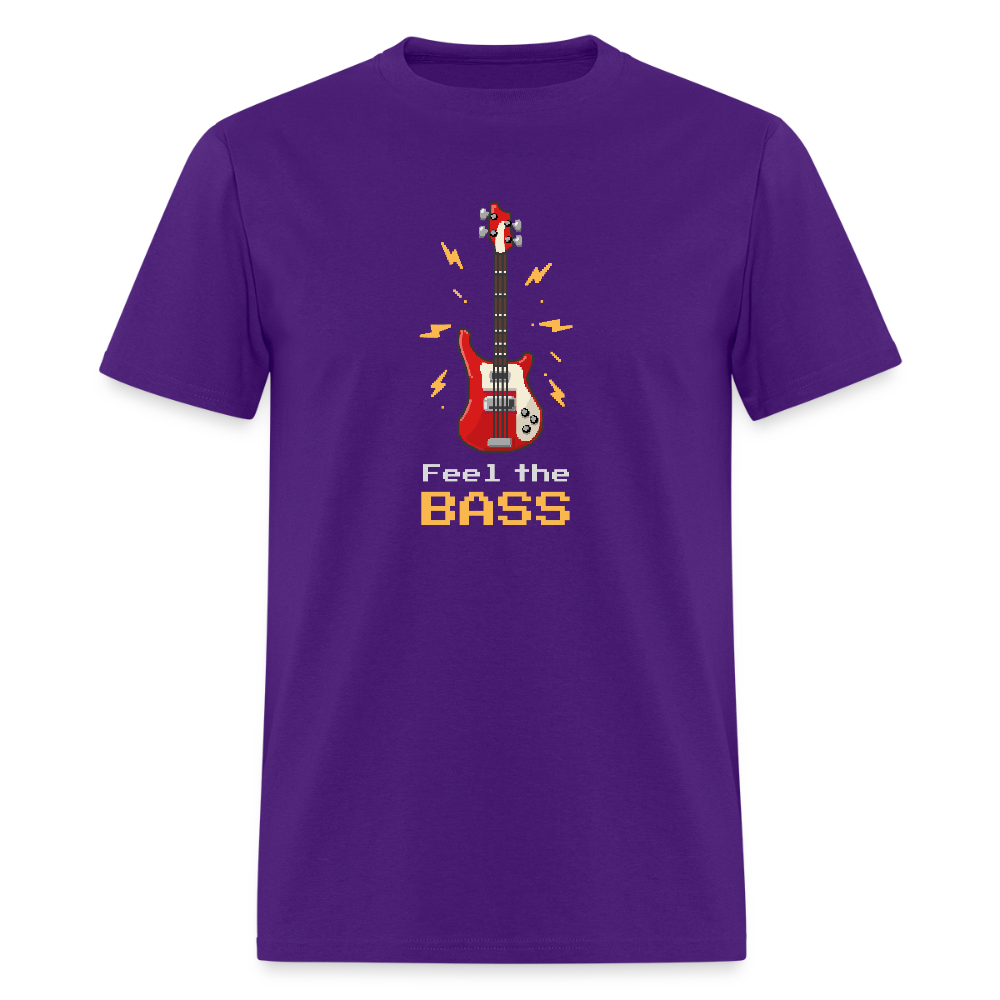 Feel the Bass! | Unisex Classic T-Shirt - purple