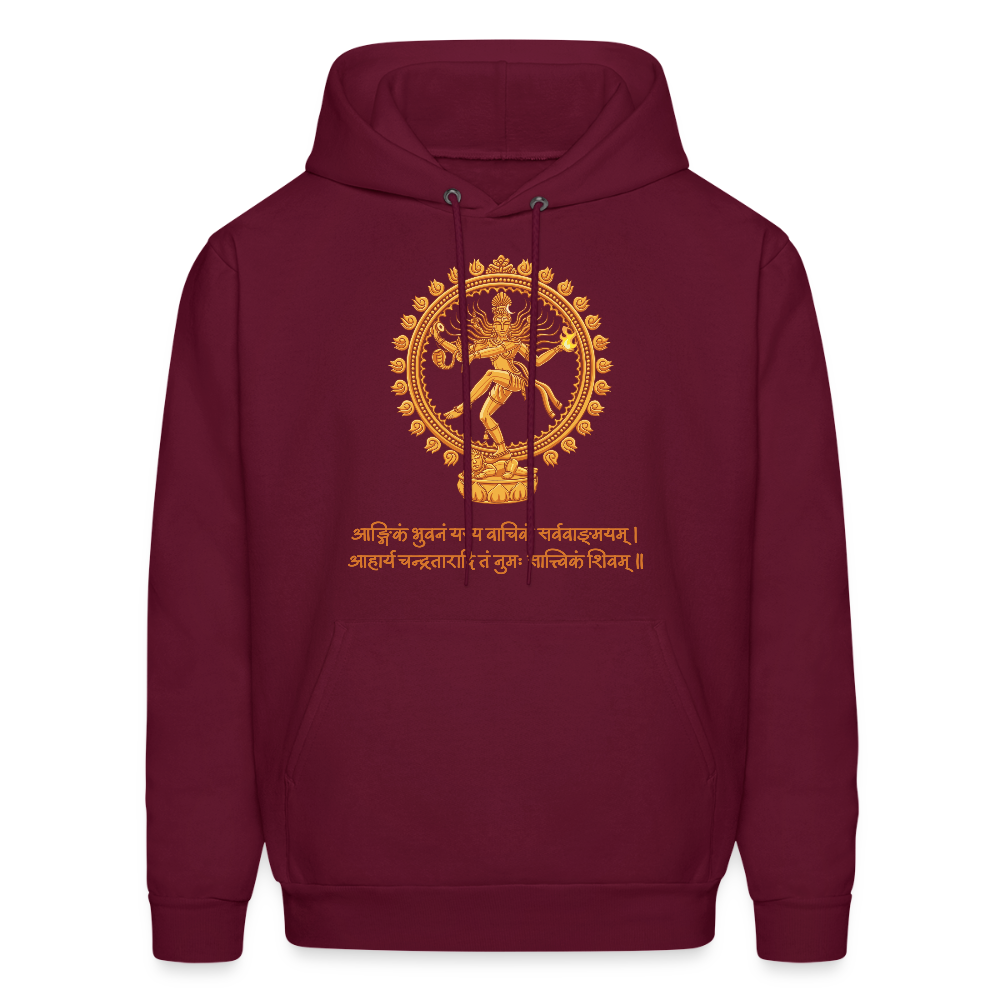 Natraj | Men's Hoodie - burgundy