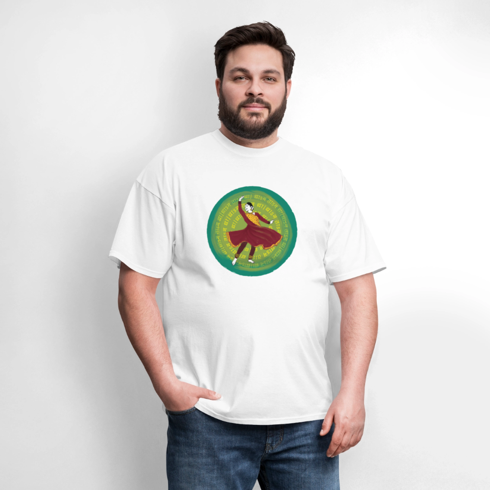 Dhan Taan Dha ~ Kathak | Unisex Classic T-Shirt - white