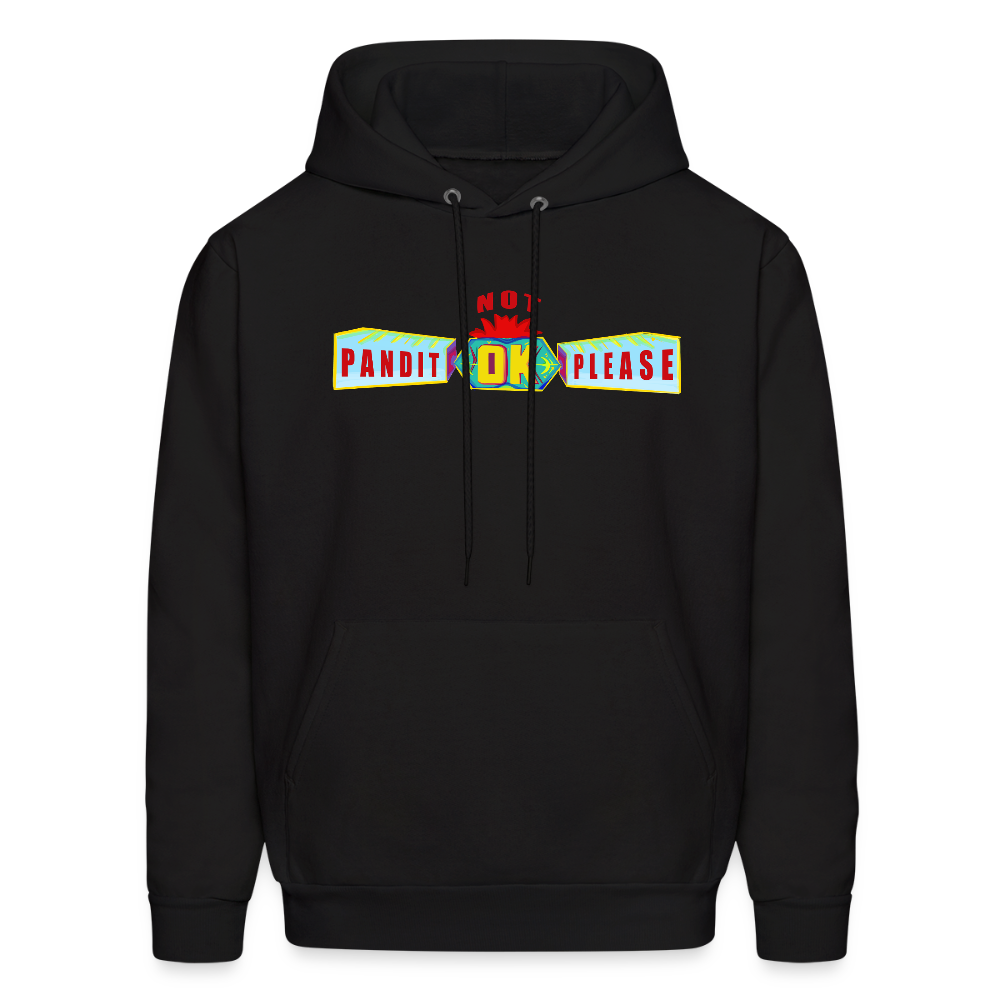 Pandit NOT OK please | Men's Hoodie - black