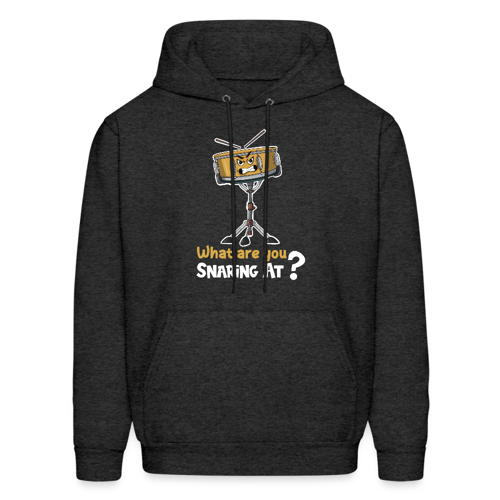 What are you SNARING at? | Men's Hoodie - charcoal grey