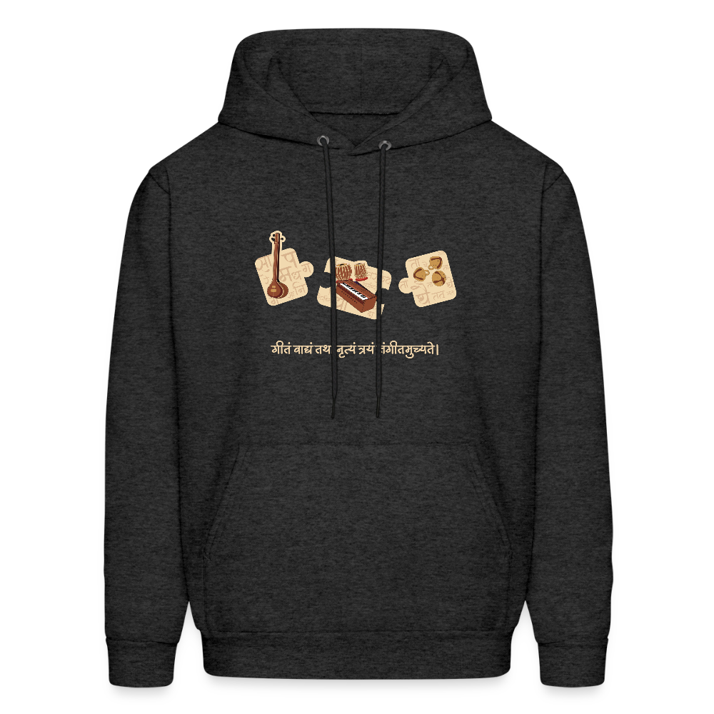Sangeet | Men's Hoodie - charcoal grey