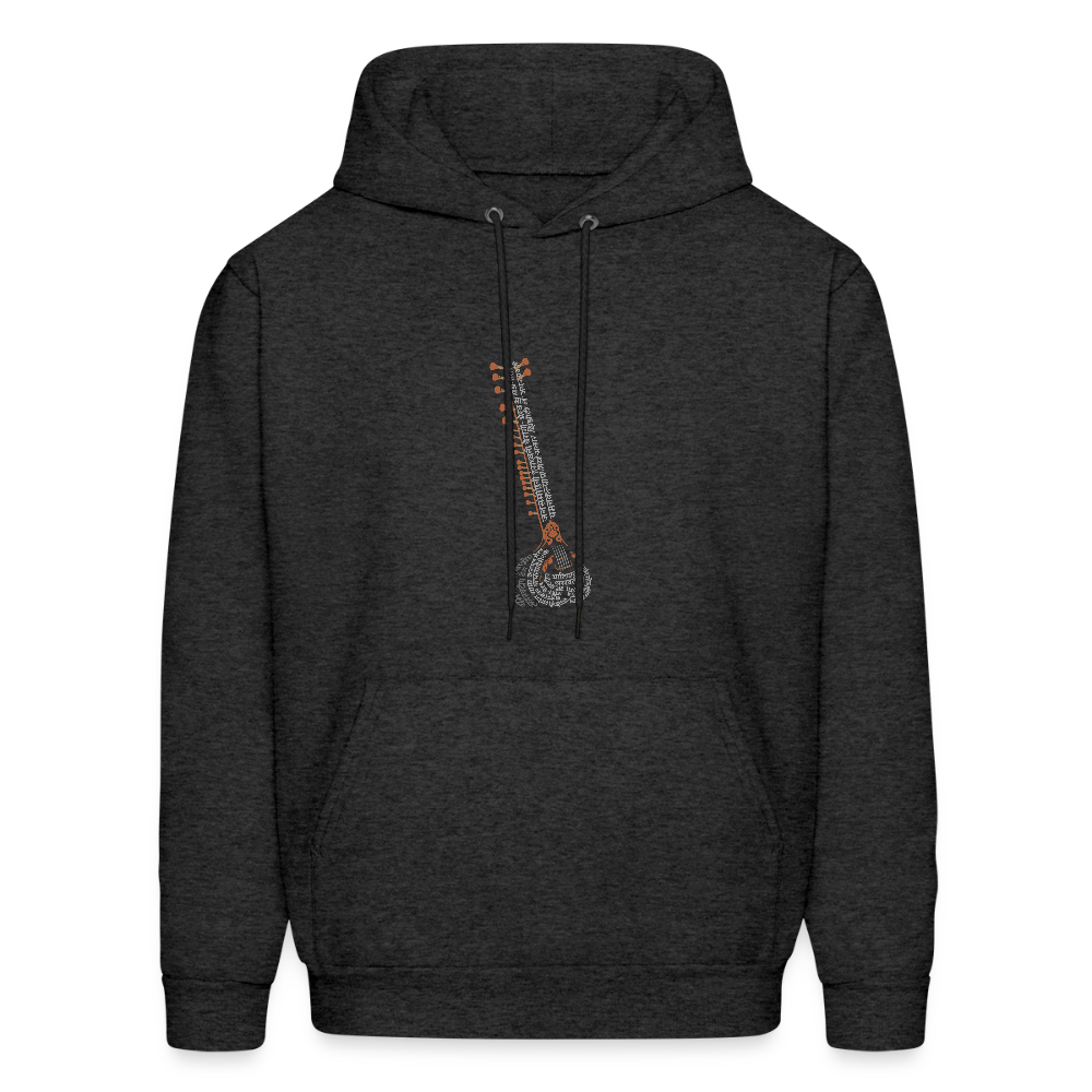 Raagdari ~ Sitar | Men's Hoodie - charcoal grey