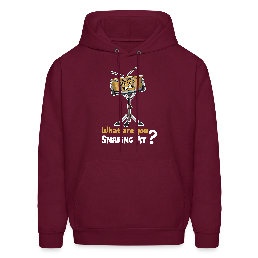 What are you SNARING at? | Men's Hoodie - burgundy