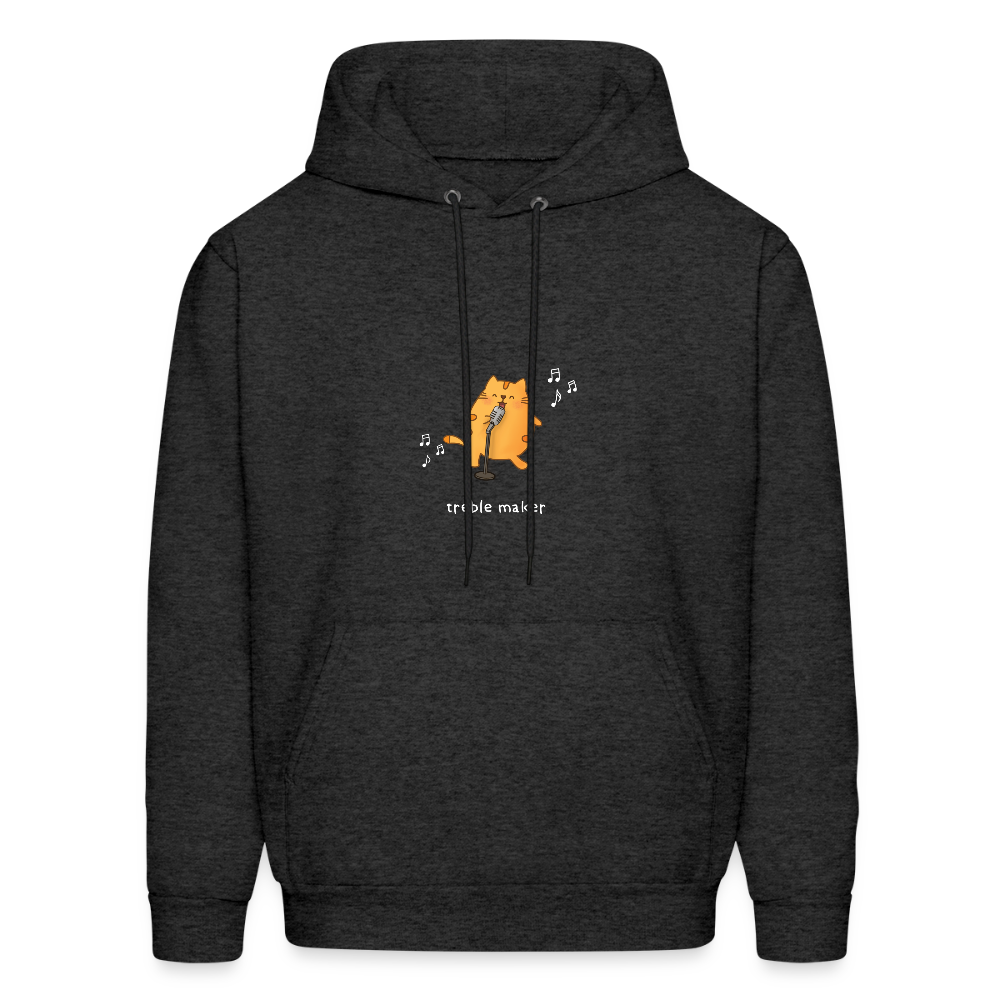 SWARU the SINGER | Men's Hoodie - charcoal grey