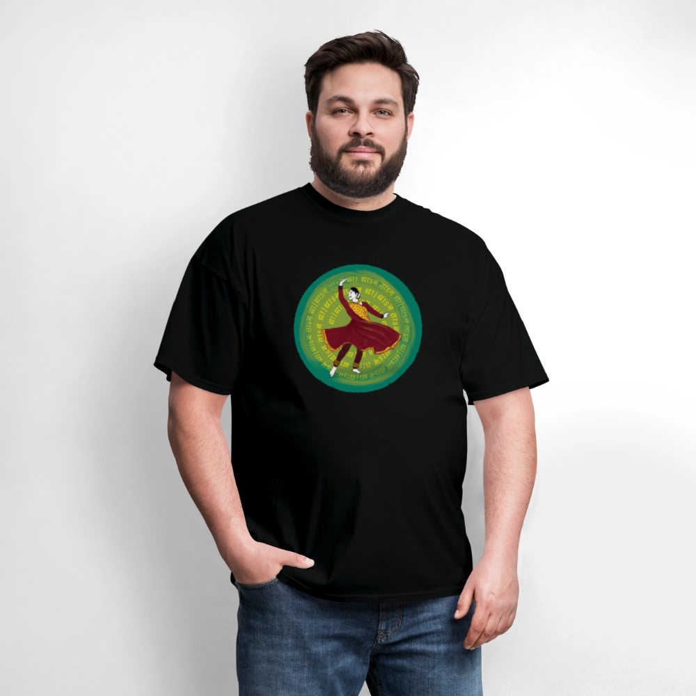 Dhan Taan Dha ~ Kathak | Unisex Classic T-Shirt - black