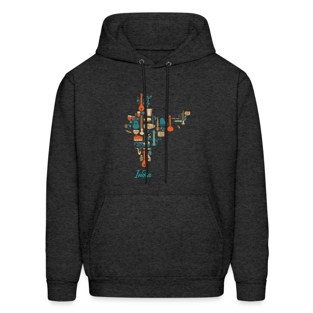 Music of INDIA | Men's Hoodie - charcoal grey