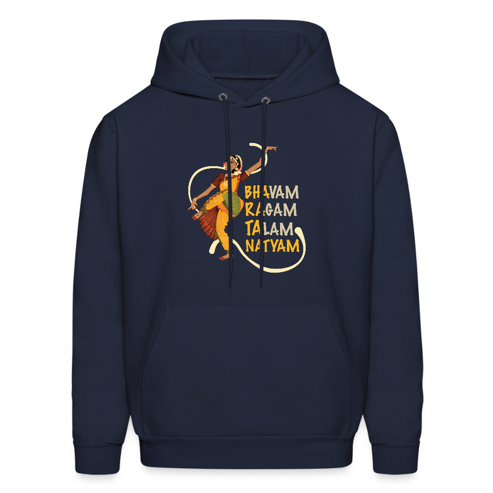 Bharatnatyam | Men's Hoodie - navy