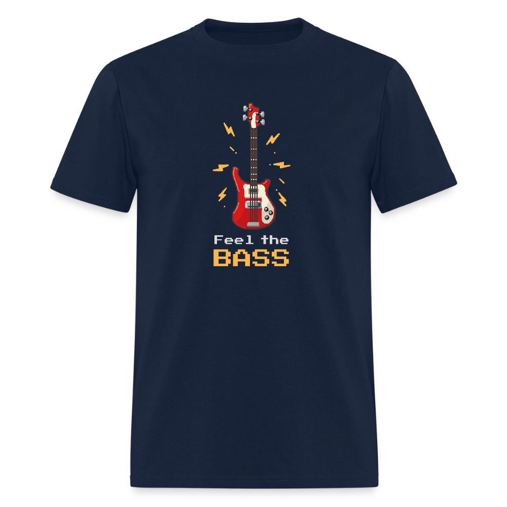 Feel the Bass! | Unisex Classic T-Shirt - navy
