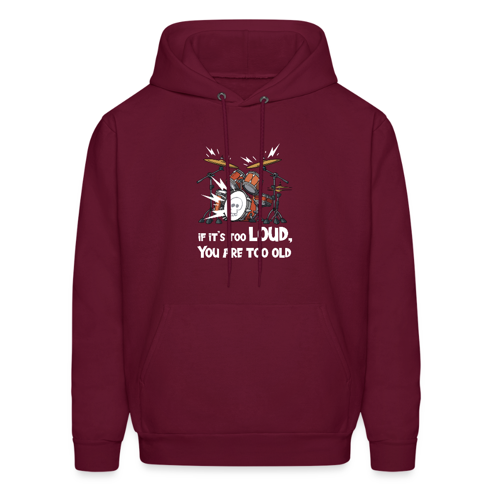 Loud and Proud! | Men's Hoodie - burgundy